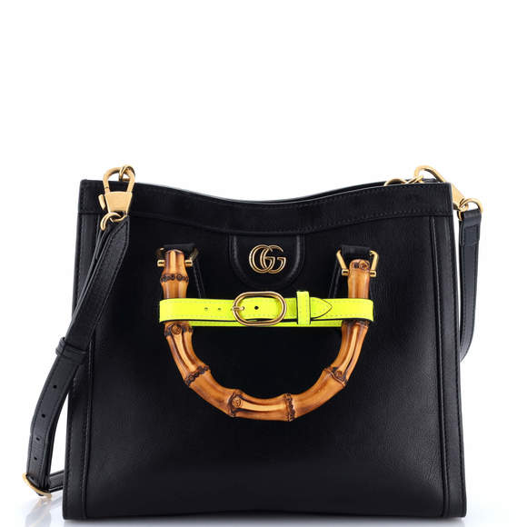 Gucci Small Diana NM Bamboo Handle Tote Leather - Picture 1 of 5